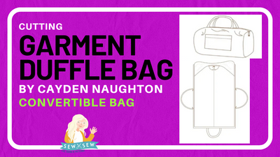 Garment Duffle Bag by Cayden Naughton