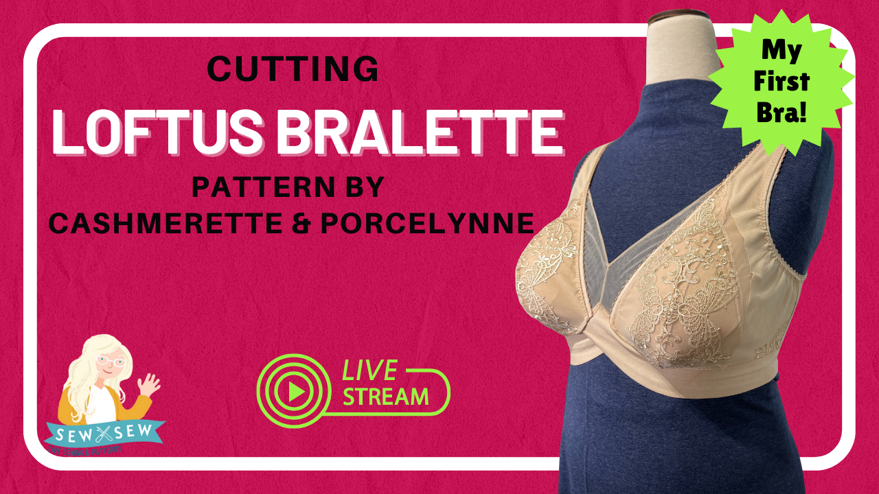 Loftus Bralette by Cashmerette Patterns