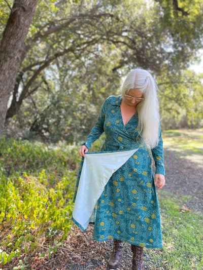 Hazelton Wrap Dress by Cashmerette