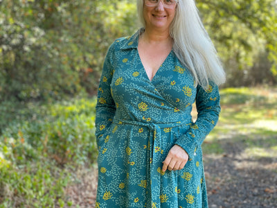 Hazelton Wrap Dress by Cashmerette