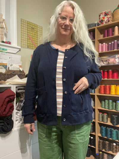 Lisbon Cardigan by Itch to Stitch Patterns