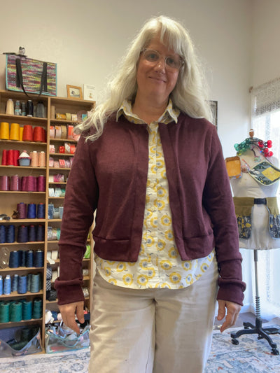 Lisbon Cardigan by Itch to Stitch Patterns