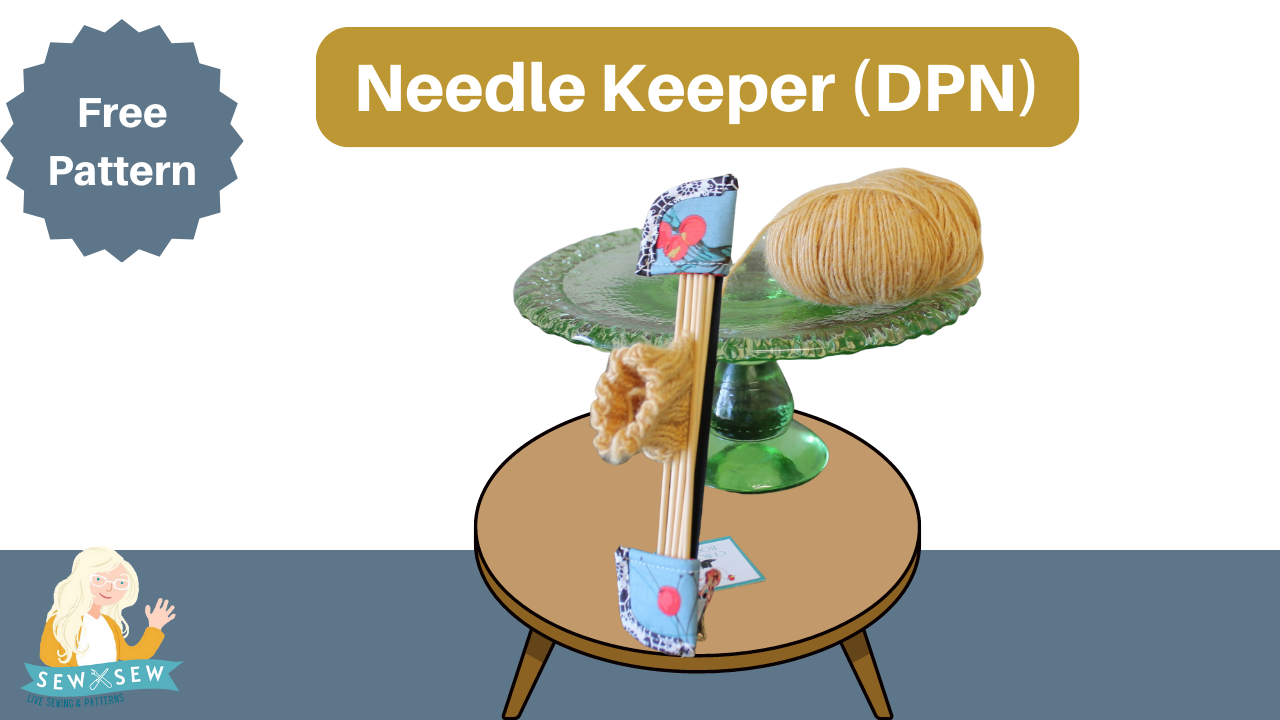 Needle Keeper by Chicken Boots (Free Pattern and How To)
