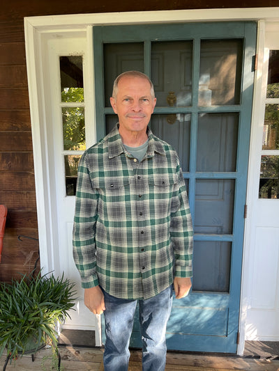 Sanders Men's Button-Up Shirt by Elbe Textiles