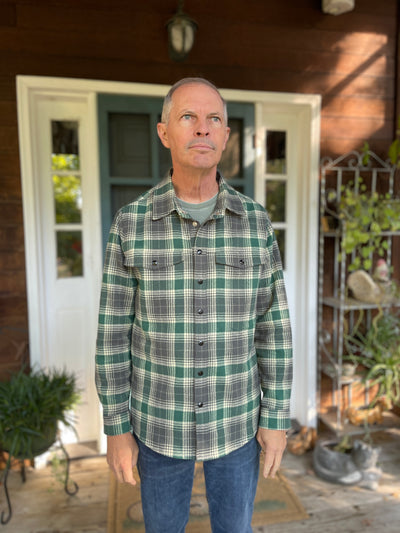 Sanders Men's Button-Up Shirt by Elbe Textiles