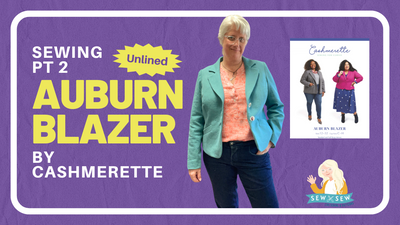 Auburn Blazer by Cashmerette Patterns