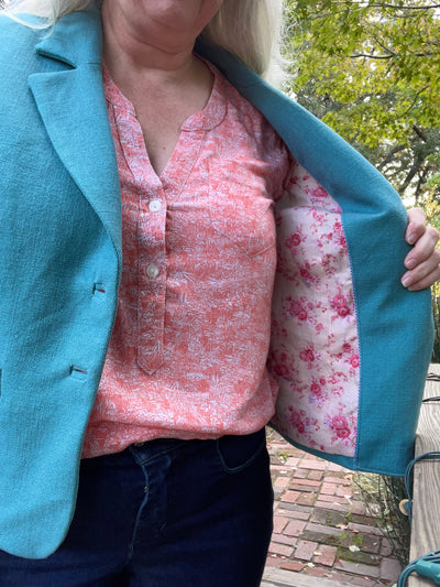 Auburn Blazer by Cashmerette Patterns