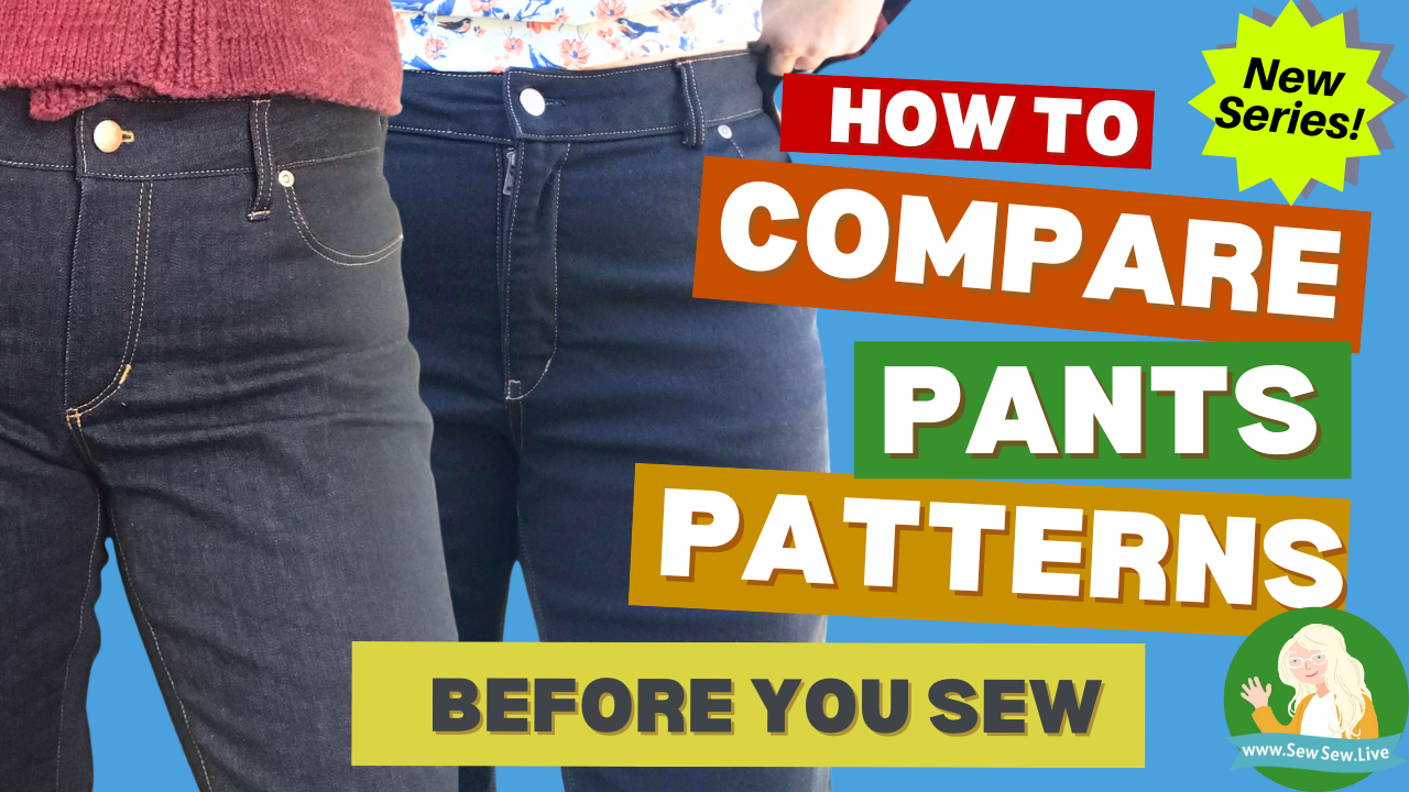 Fitting: Comparing Pants Patterns