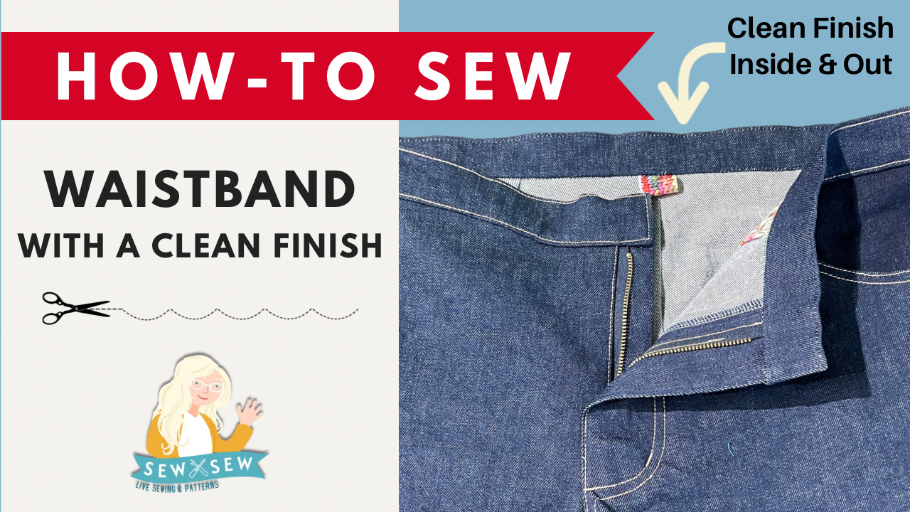 How to Sew to Sew a Waistband