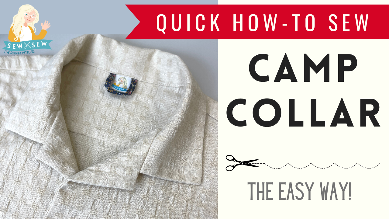 How to Sew a Camp Collar