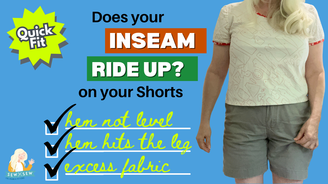 Fitting: How to Fix an Inseam that Rides Up