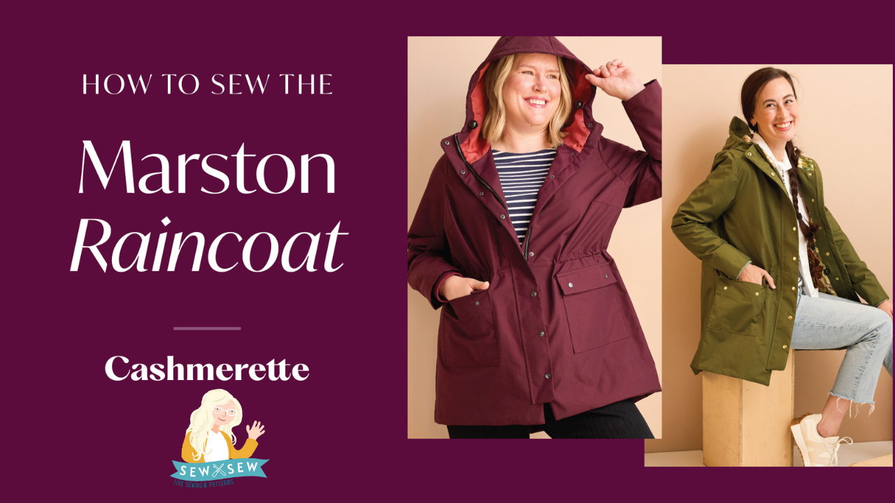 Marston Rain Coat by Cashmerette