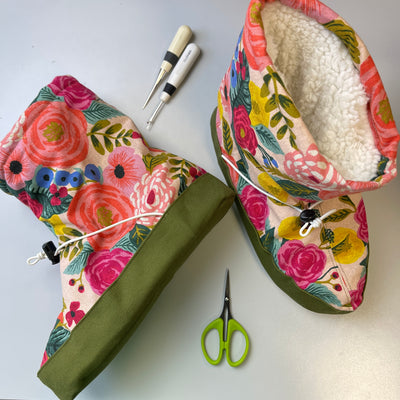 Moon Booties by Sew House 7