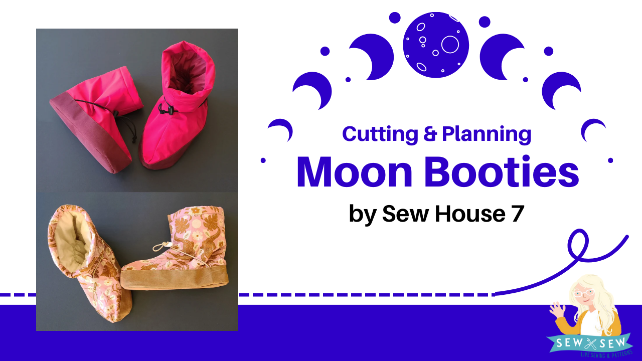 Moon Booties by Sew House 7