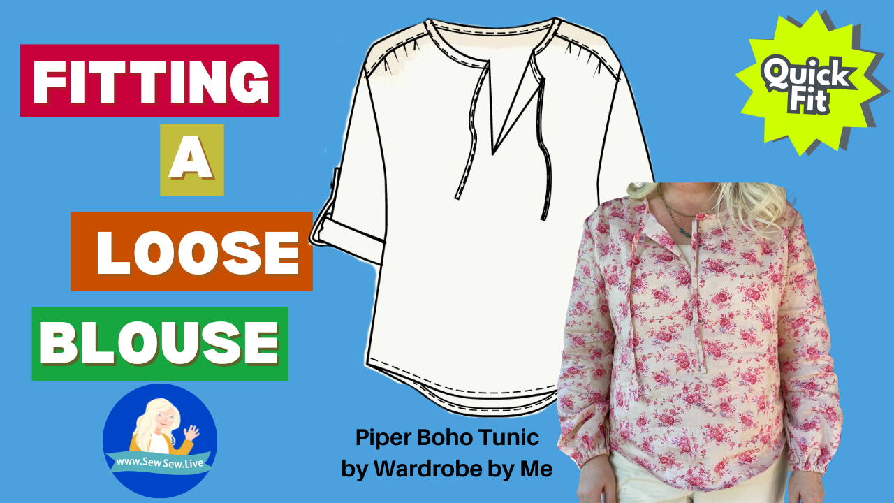 Fitting: A Loose Blouse featuring Piper Tunic by Wardrobe by Me