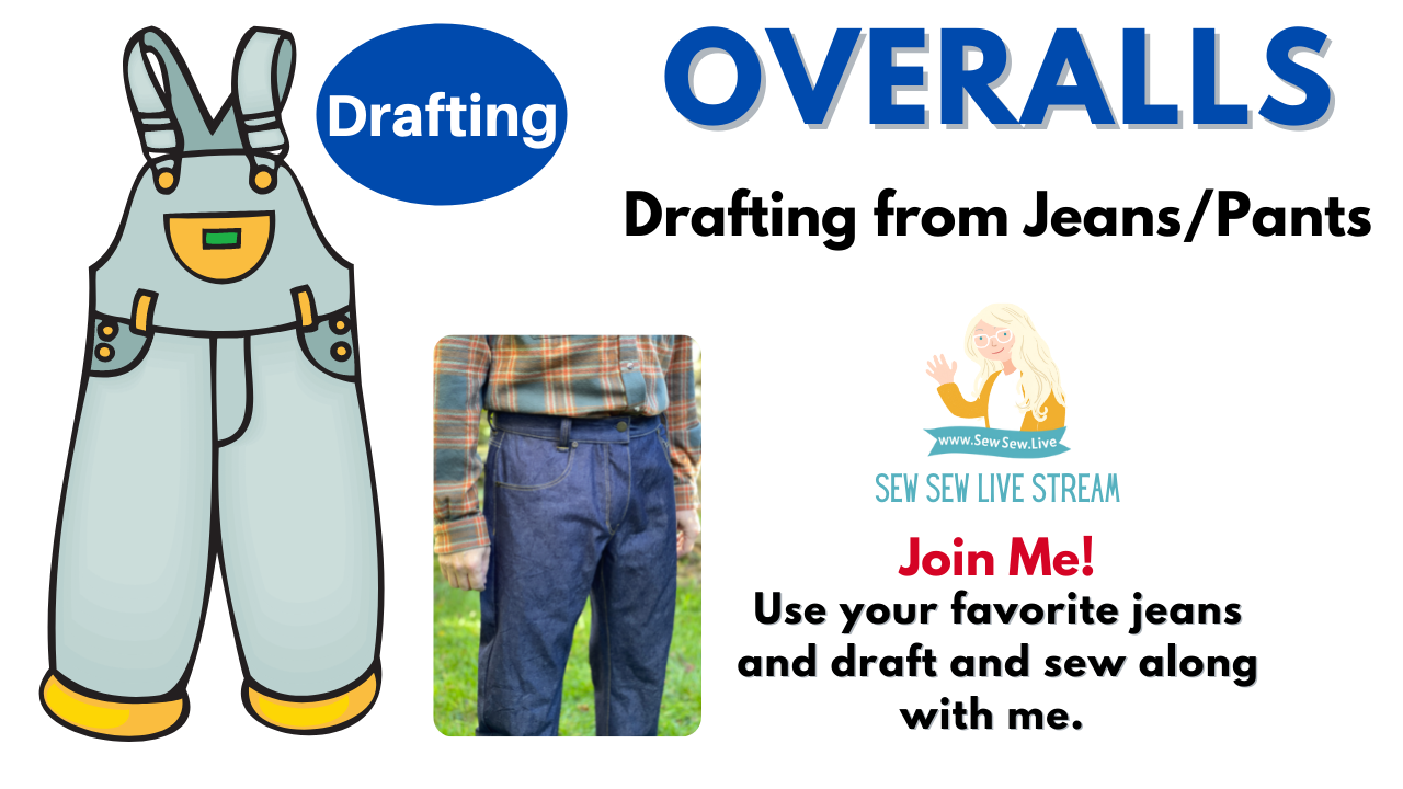 Overalls Draft and Sew