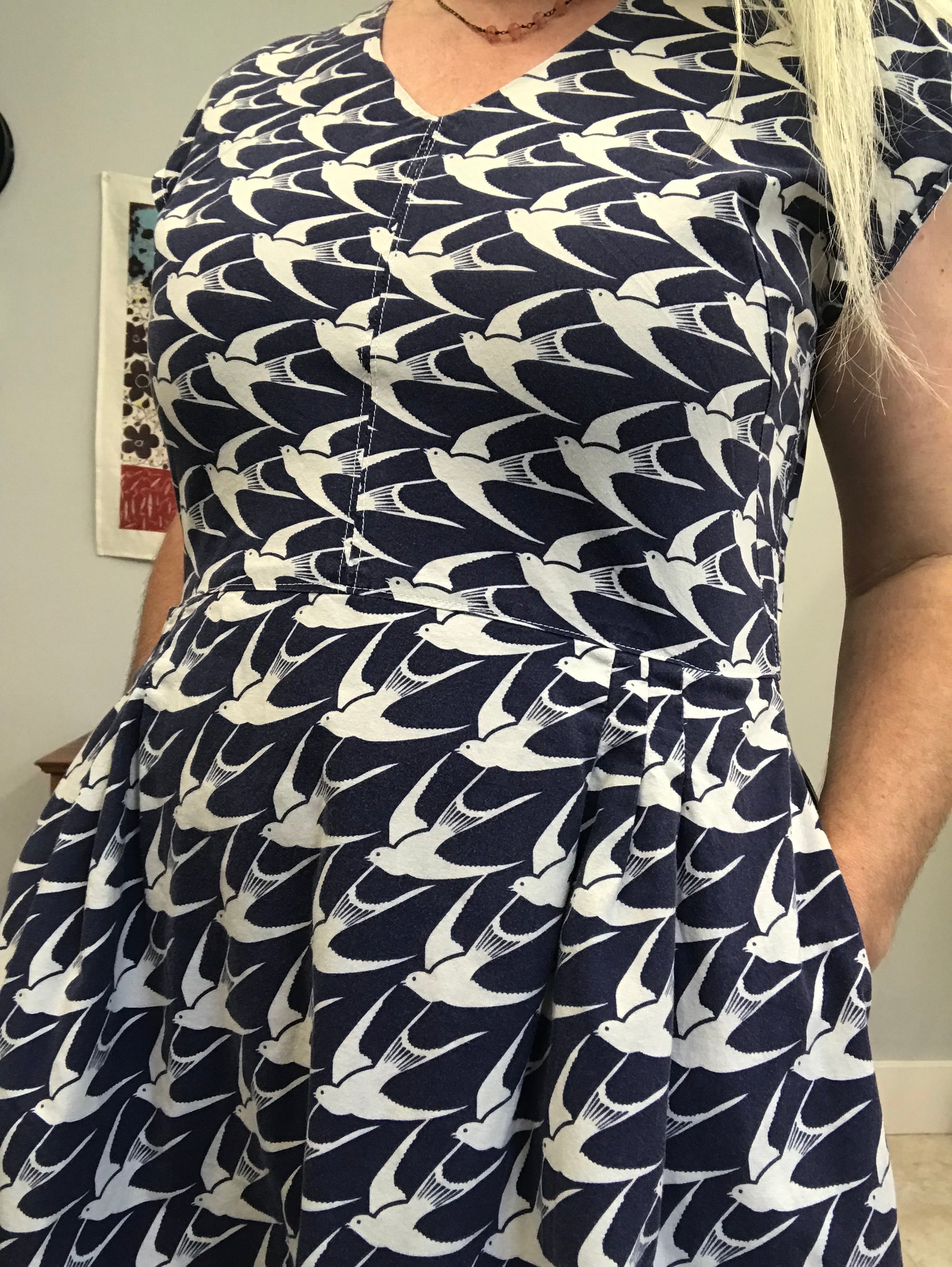 Amelia Dress by Green Bee Patterns - Sew Sew Amelia Dress by Green Bee Patterns - Sew Sew