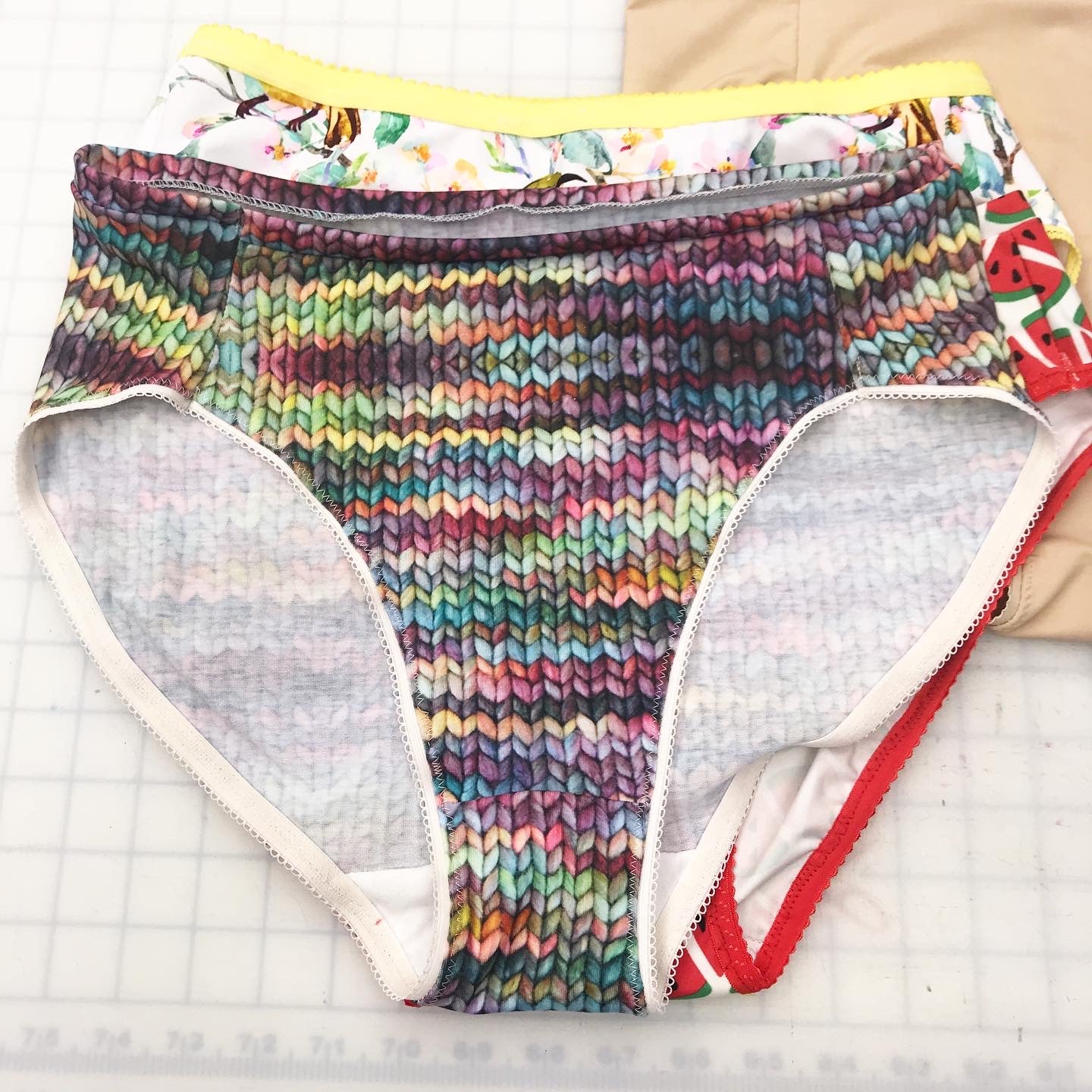 Ladies Knitted Underwear patterns available from