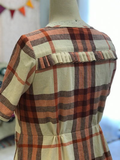 Sagebrush Top Hack to a Dress by Friday Pattern Company