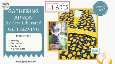 Gathering Apron by Sew Liberated