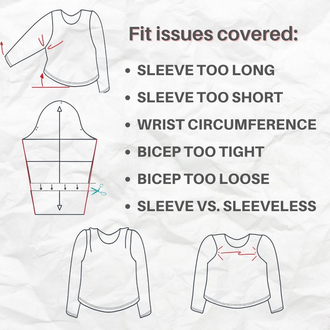 How to Fit a Set-In Sleeve PDF and Videos Sew Sew