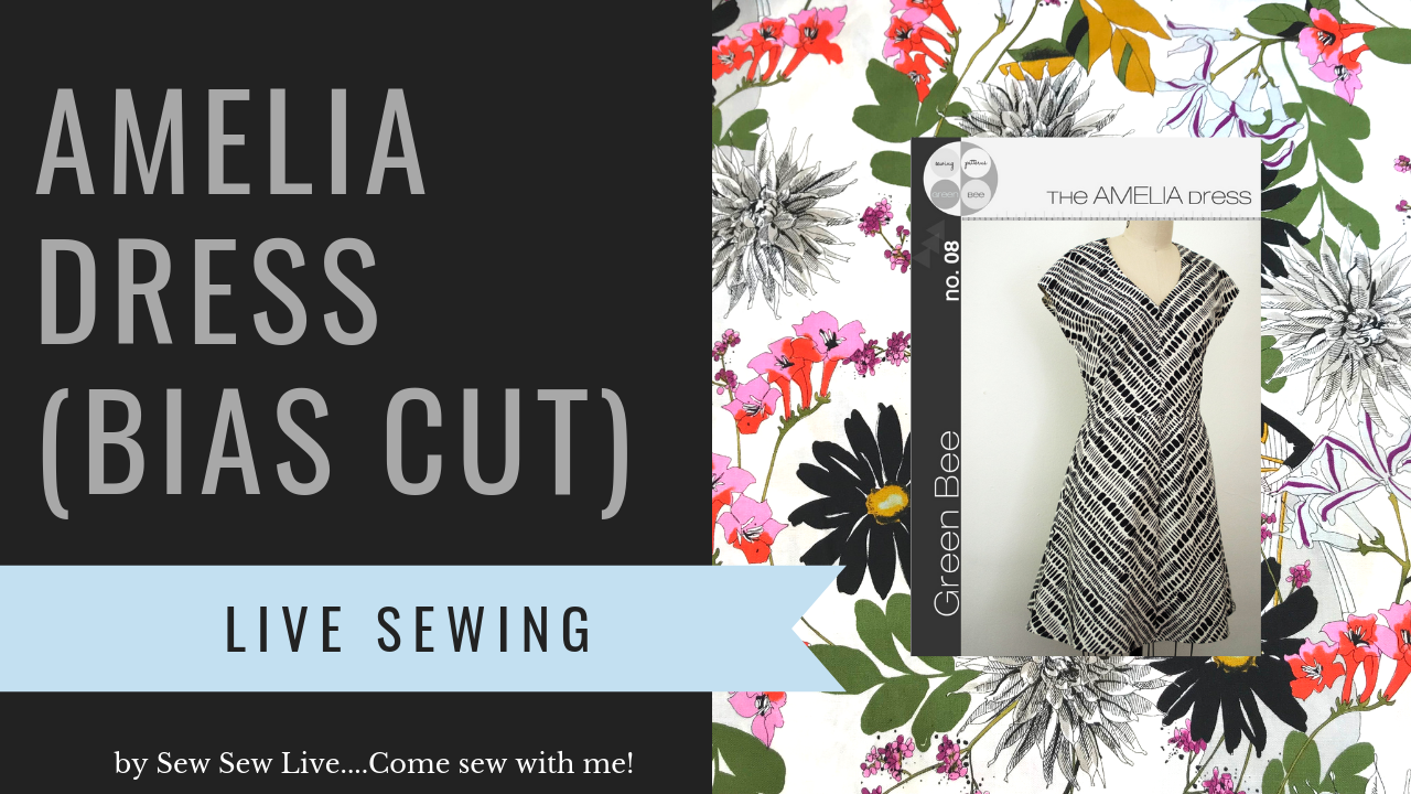 Amelia Dress by Green Bee Patterns - Sew Sew Amelia Dress by Green Bee Patterns - Sew Sew