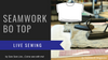 Bo Top by Seamwork (Colette Patterns) - Sew Sew