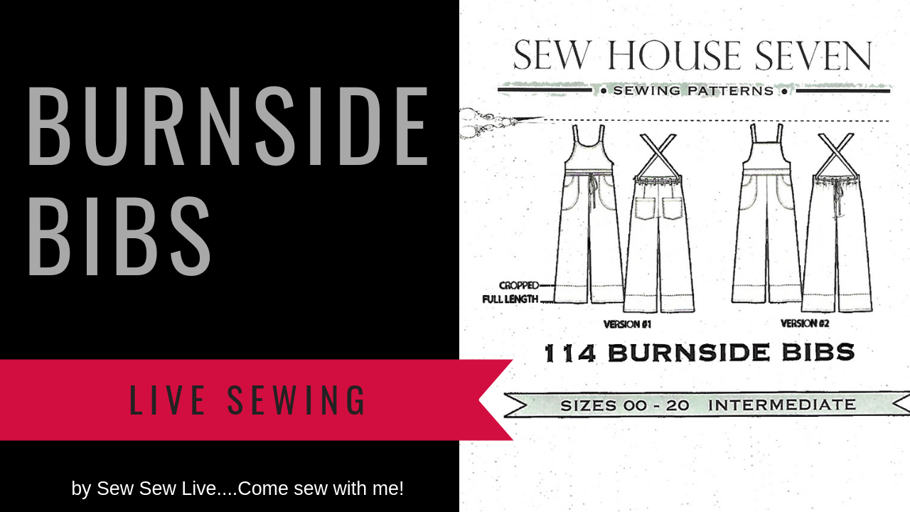 Burnside Bibs by Sew House Seven