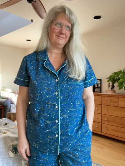 Carolyn Pajama Top by Closet Case Patterns