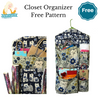 Closet Organizer FREE pattern by Sew Sew Patterns