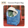 Cocoon Project Bag PDF Sewing Pattern and Video