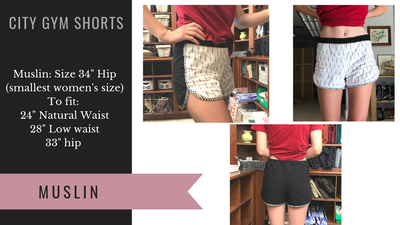 City Gym Shorts by Purl Soho