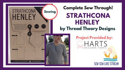 Strathcona Henley by Thread Theory Designs