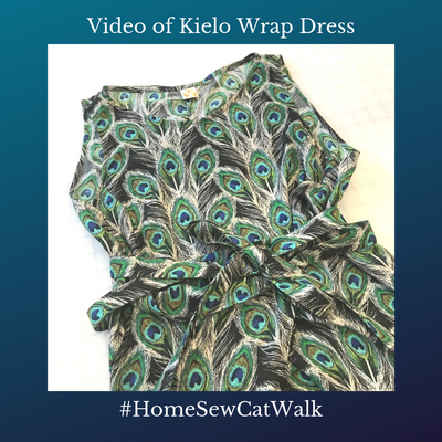 Kielo Wrap Dress by Named Clothing