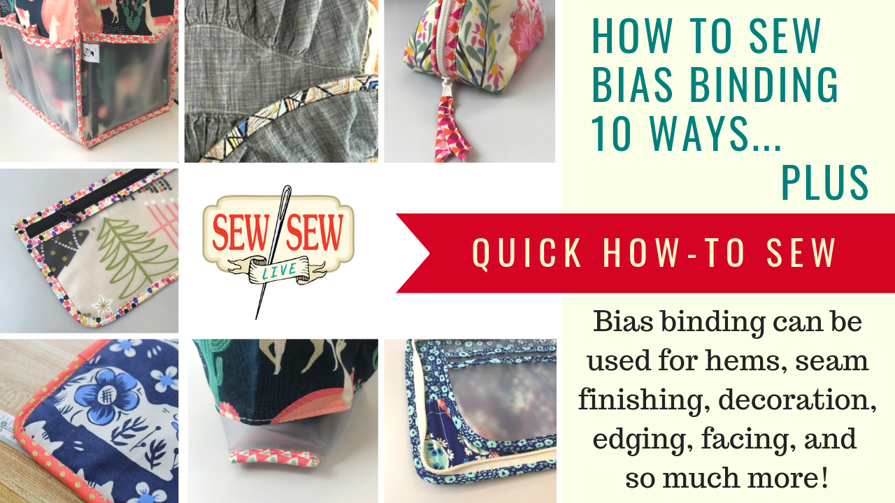 HOW TO Sew Bias Binding