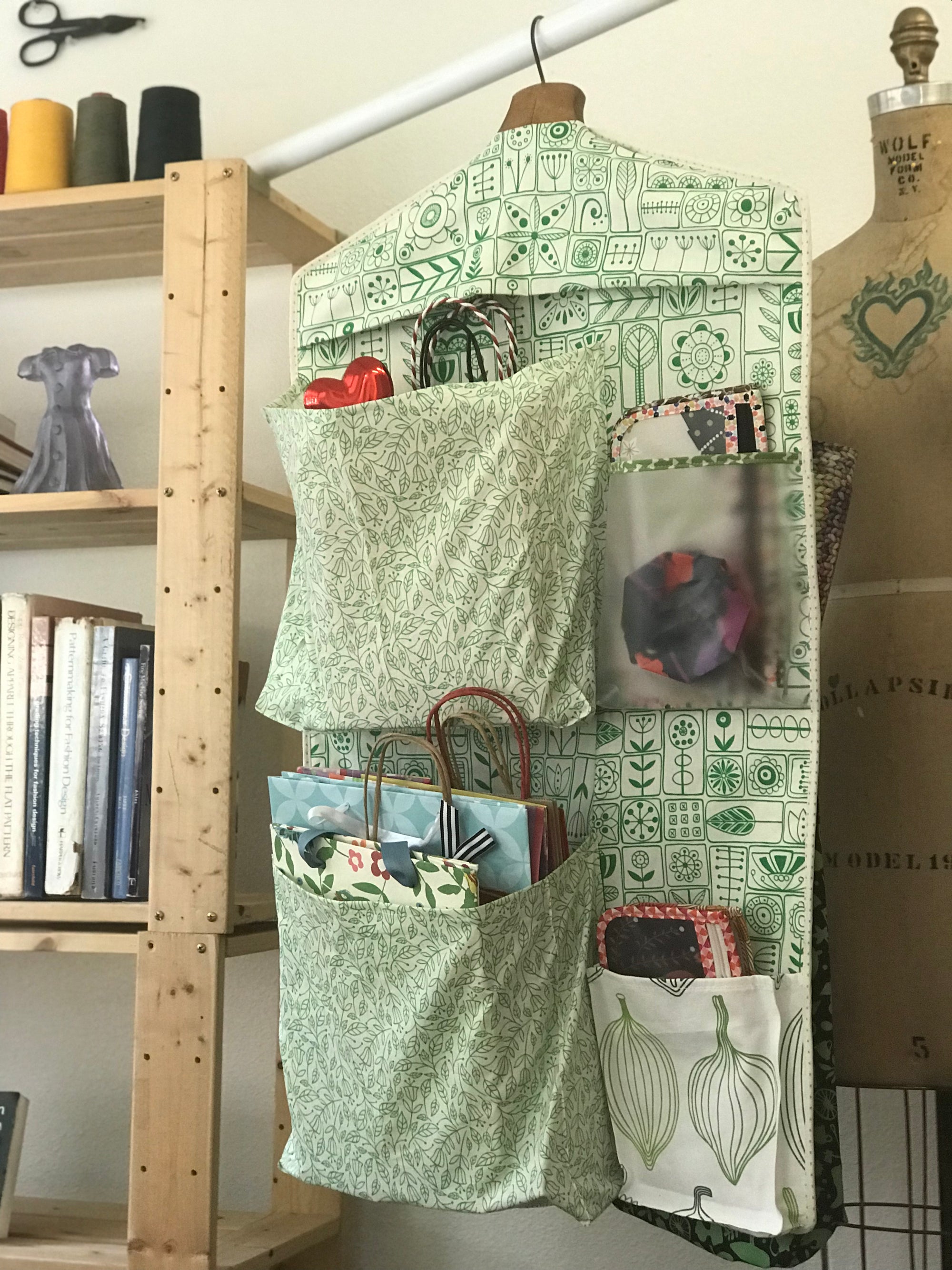 DIY Organizer for Cloth Diaper Storage (Free Pattern)