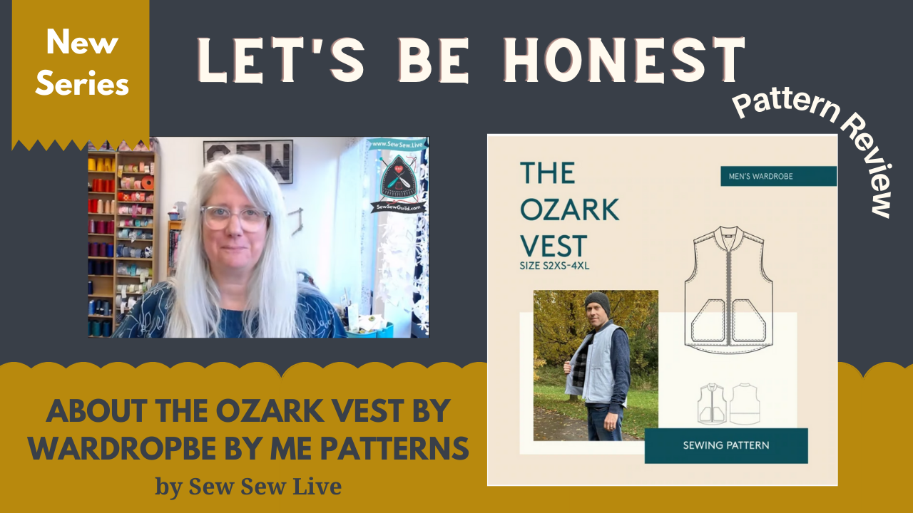 Pattern Review: Ozark Vest by Wardrobe by Me Patterns