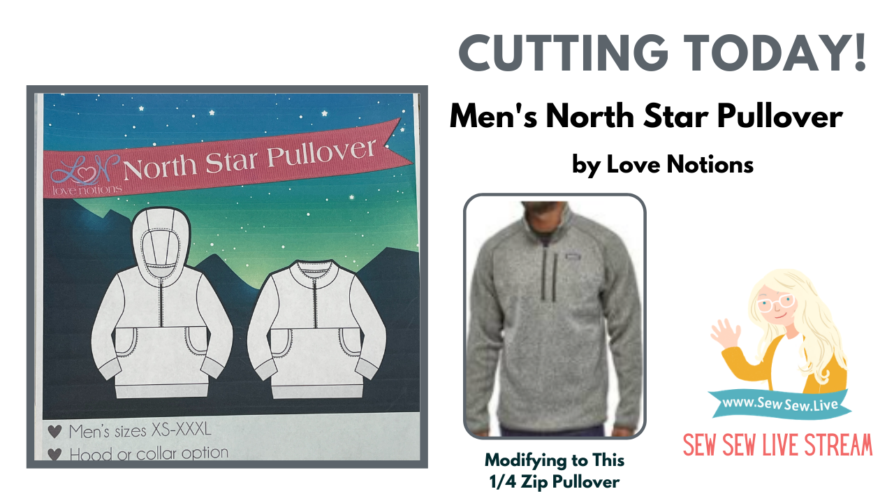 Men's North Star Pullover by Love Notions Patterns