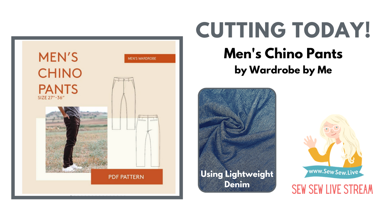 Men's Chino Pants by Wardrobe By Me Patterns