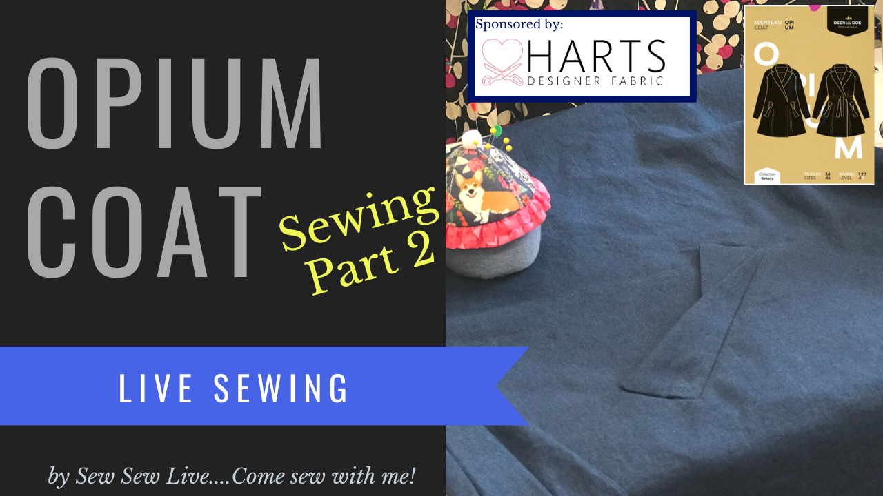 Opium Coat by Deer and Doe Patterns