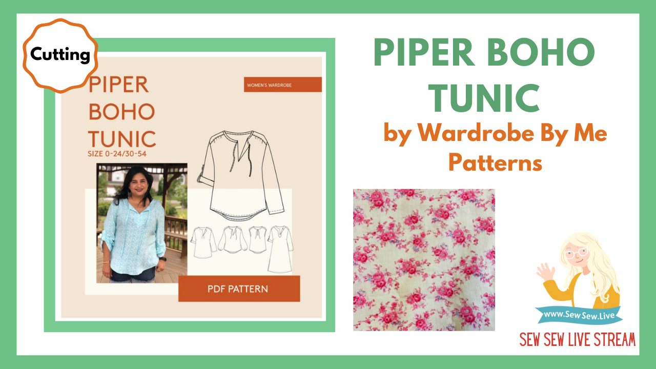 Piper Tunic by Wardrobe By Me Patterns