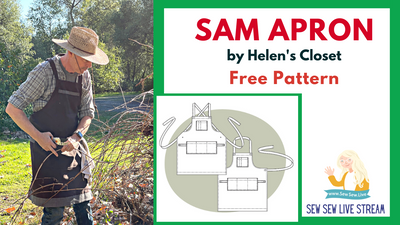 Sam Apron by Helen's Closet Free Pattern