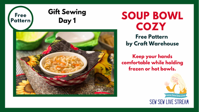 Soup Bowl Cozy for Microwave Free Pattern