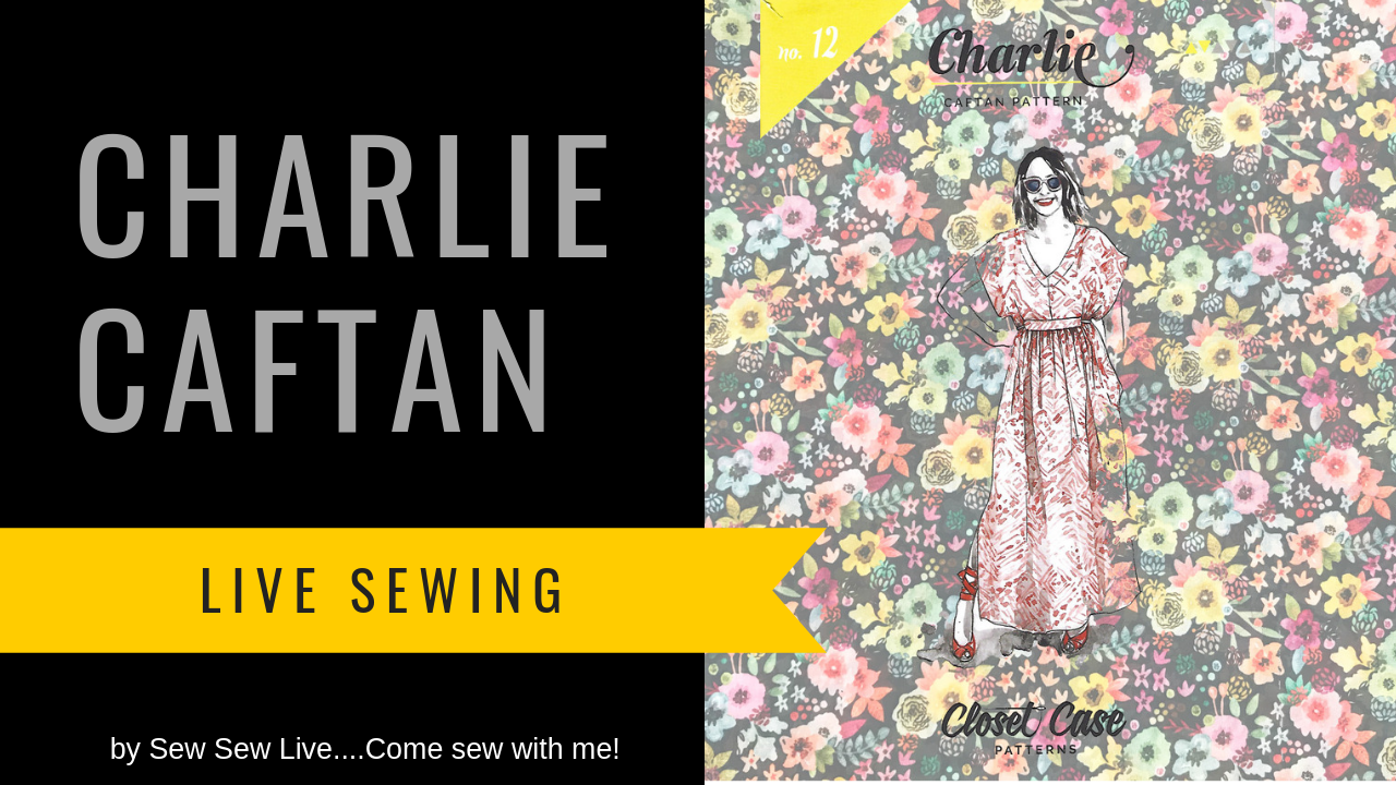 Charlie Caftan by Closet Case Patterns