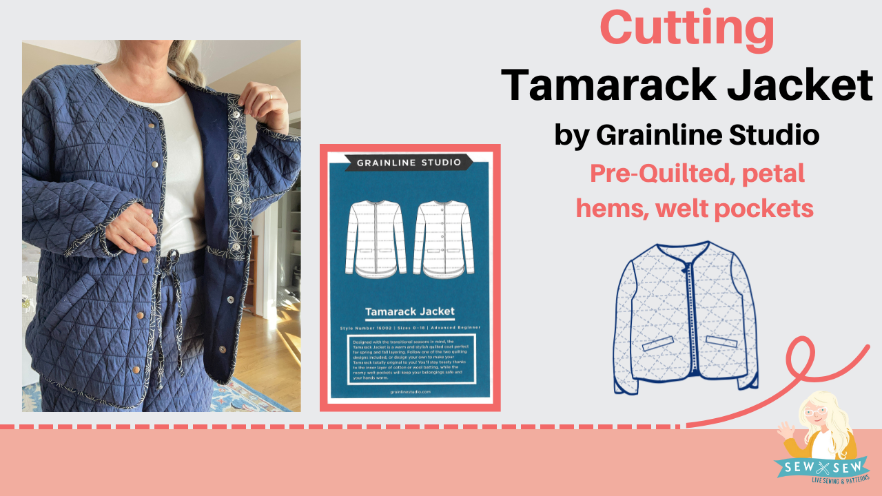 Tamarack Jacket and Vest by Grainline Studio