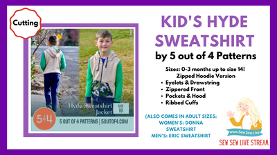 Kid's Hyde Sweatshirt by 5 out of 4 Patterns