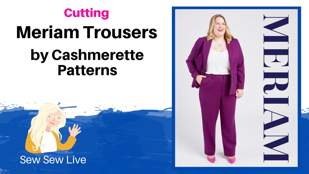 Meriam Trousers by Cashmerette Patterns