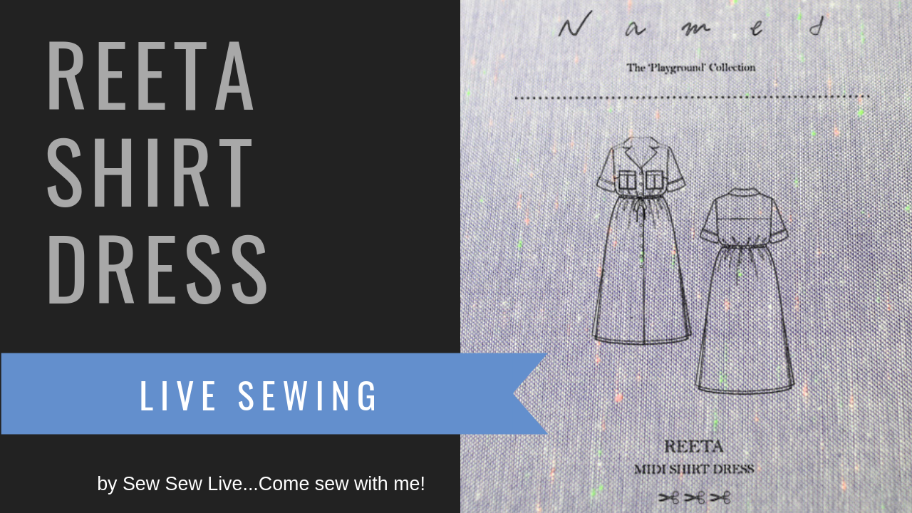 Reeta Midi Shirt Dress - Named Clothing - Sewing Pattern Reeta Midi Shirt Dress - Named Clothing - Sewing Pattern
