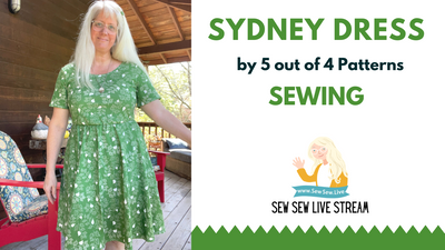 Sydney Dress by 5 out of 4 Patterns