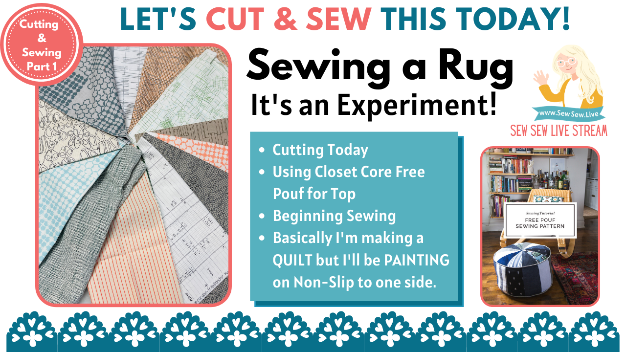 Rugs (Creating and Sewing and making non-slip)